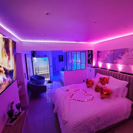 דירה Nuit Romantique Jacuzzi & Sauna Privatifs
