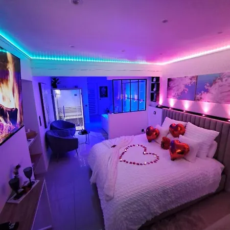 דירה Nuit Romantique Jacuzzi & Sauna Privatifs *